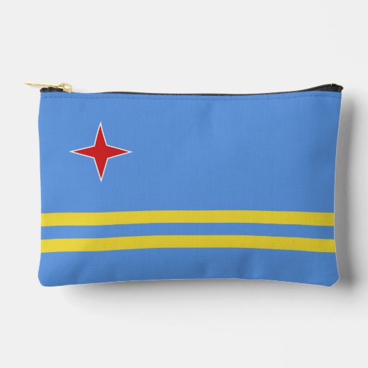 Pochette À Accessoires Drapeau d'Aruba (Recto)