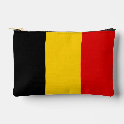 Pochette À Accessoires Drapeau de Belgique (Recto)