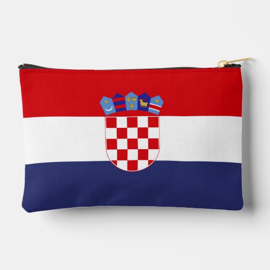 Pochette À Accessoires Drapeau de Croatie (Verso)