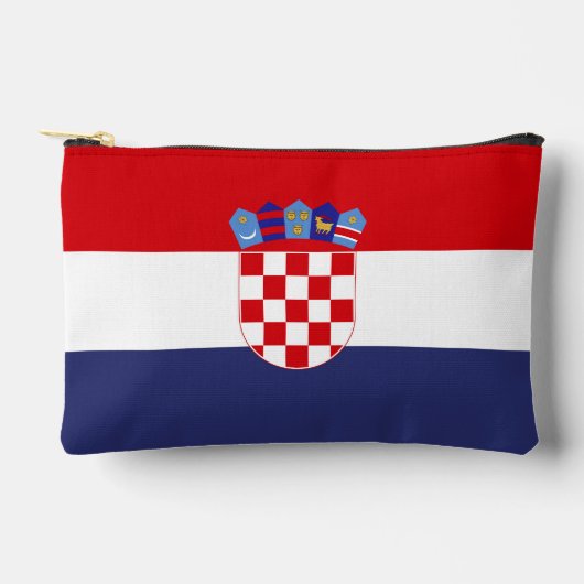 Pochette À Accessoires Drapeau de Croatie (Recto)