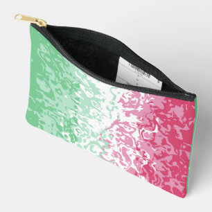 Pochette À Accessoires Drapeau de fierté abrosexuel abstrait groovy psych