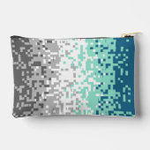 Pochette À Accessoires Drapeau de fierté abstrait pixelisé tripant Frayro (Verso)