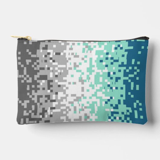 Pochette À Accessoires Drapeau de fierté abstrait pixelisé tripant Frayro (Recto)