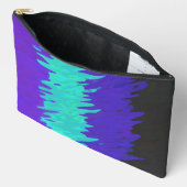 Pochette À Accessoires Drapeau de fierté Alexigender Abstrait Squiggly Tr (Ouvrir)