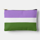 Pochette À Accessoires Drapeau de fierté genderqueer de SlipperyJoe lavan (Recto)