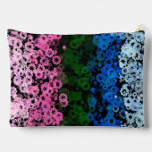 Pochette À Accessoires Drapeau de fierté Omniromantique Fleuris Mignon Ré (Verso)