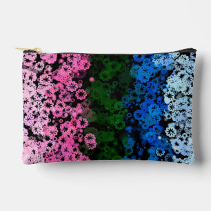 Pochette À Accessoires Drapeau de fierté Omniromantique Fleuris Mignon Ré