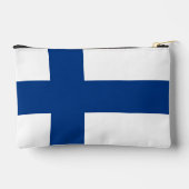 Pochette À Accessoires Drapeau de Finlande (Verso)