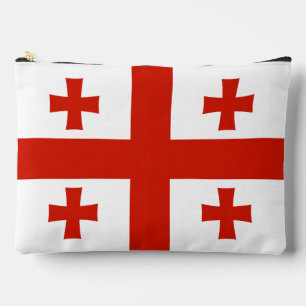 Pochette À Accessoires Drapeau de Géorgie