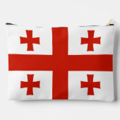 Pochette À Accessoires Drapeau de Géorgie (Verso)