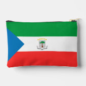Pochette À Accessoires Drapeau de Guinée équatoriale (Verso)