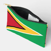 Pochette À Accessoires Drapeau de Guyana (Ouvrir)