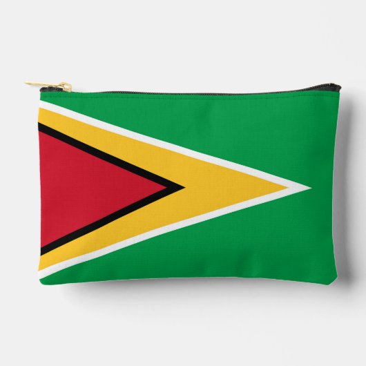 Pochette À Accessoires Drapeau de Guyana (Recto)
