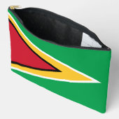 Pochette À Accessoires Drapeau de Guyana (Ouvrir)
