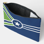 Pochette À Accessoires Drapeau de Jackson, Tennessee (Ouvrir)