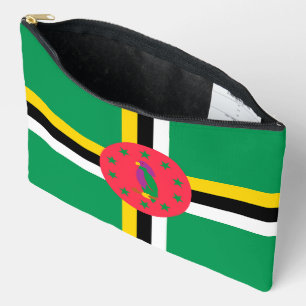 Pochette À Accessoires Drapeau de la Dominique