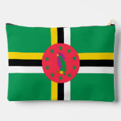 Pochette À Accessoires Drapeau de la Dominique (Verso)