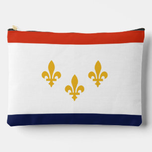 Pochette À Accessoires Drapeau de la Nouvelle-Orléans, Louisiane
