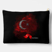 Pochette À Accessoires Drapeau de la Turquie (Verso)