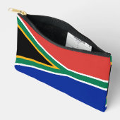 Pochette À Accessoires Drapeau de l'Afrique du Sud (Ouvrir)