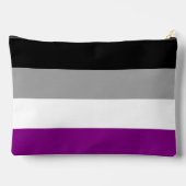 Pochette À Accessoires Drapeau de l'aséxualité (Verso)
