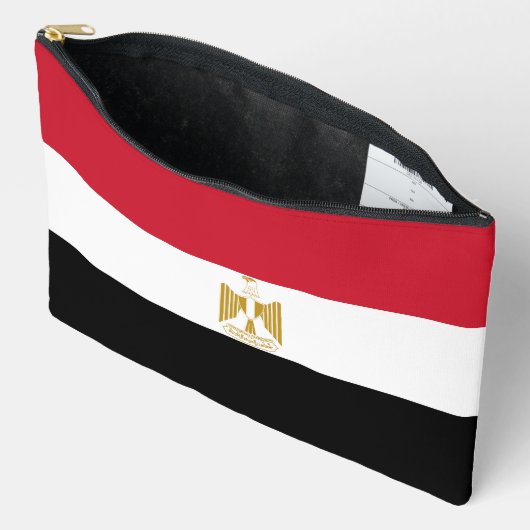 Pochette À Accessoires Drapeau de l'Égypte (Ouvrir)