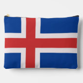Pochette À Accessoires Drapeau de l'Islande (Recto)