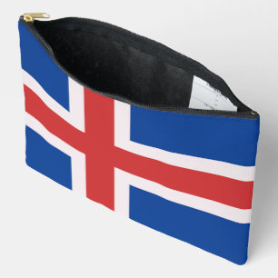 Pochette À Accessoires Drapeau de l'Islande