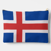 Pochette À Accessoires Drapeau de l'Islande (Verso)