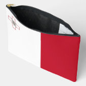 Pochette À Accessoires Drapeau de Malte (Ouvrir)