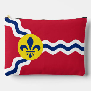 Pochette À Accessoires Drapeau de Saint-Louis, Missouri