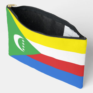 Pochette À Accessoires Drapeau des Comores