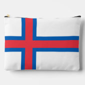Pochette À Accessoires Drapeau des îles Féroé (Recto)