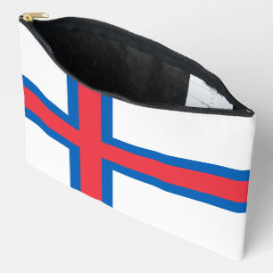 Pochette À Accessoires Drapeau des îles Féroé