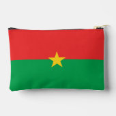 Pochette À Accessoires drapeau du Burkina Faso (Verso)