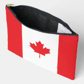 Pochette À Accessoires Drapeau du Canada (Ouvrir)