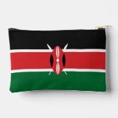 Pochette À Accessoires Drapeau du Kenya (Verso)