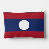 Pochette À Accessoires Drapeau du Laos (Verso)