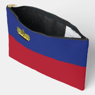 Pochette À Accessoires Drapeau du Liechtenstein
