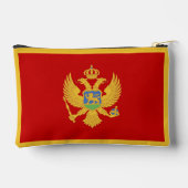 Pochette À Accessoires Drapeau du Monténégro (Verso)