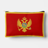 Pochette À Accessoires Drapeau du Monténégro (Recto)