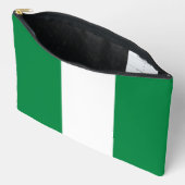 Pochette À Accessoires Drapeau du Nigeria (Ouvrir)