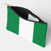 Pochette À Accessoires Drapeau du Nigeria (Ouvrir)