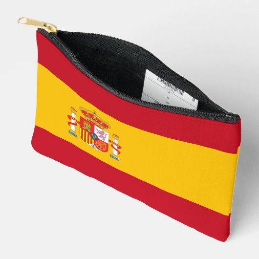 Pochette À Accessoires Drapeau espagnol (Ouvrir)