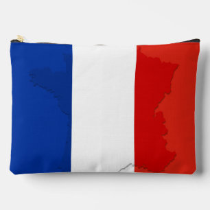 Pochette À Accessoires drapeau français