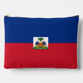 Pochette À Accessoires Drapeau Haïti (Recto)
