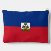 Pochette À Accessoires Drapeau Haïti (Verso)