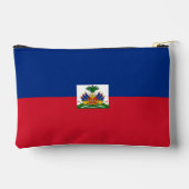 Pochette À Accessoires Drapeau Haïti (Verso)