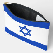 Pochette À Accessoires Drapeau Israël (Ouvrir)