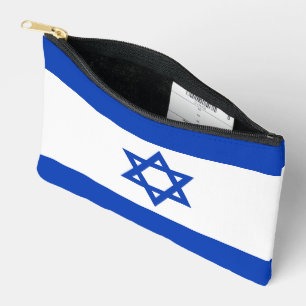 Pochette À Accessoires Drapeau Israël